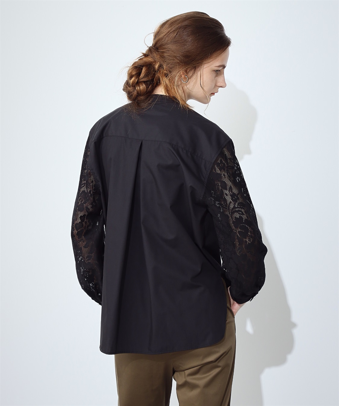 LE SOUK HOLIDAY レーススリーブブラウス_sub_4