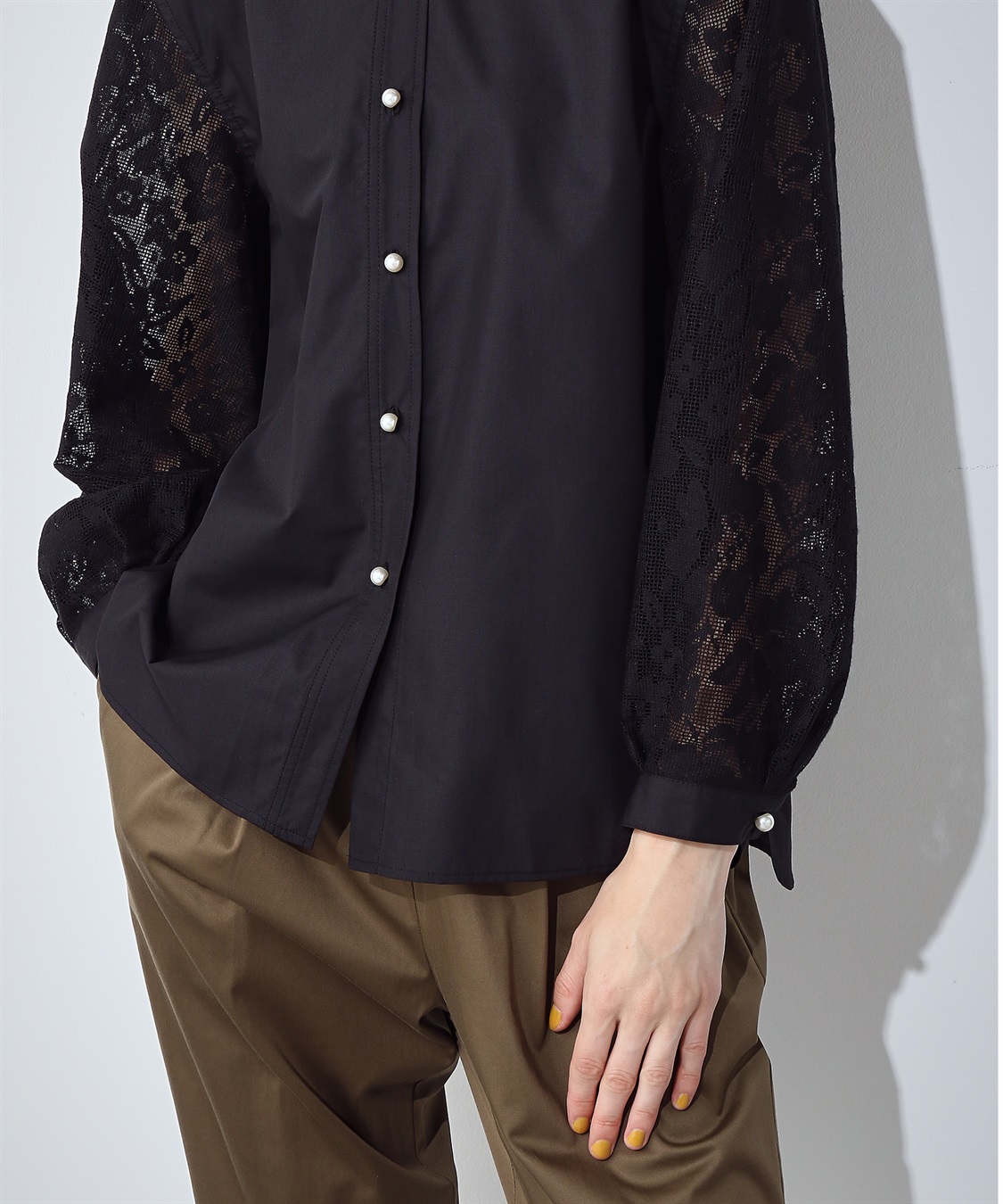 LE SOUK HOLIDAY レーススリーブブラウス_sub_6