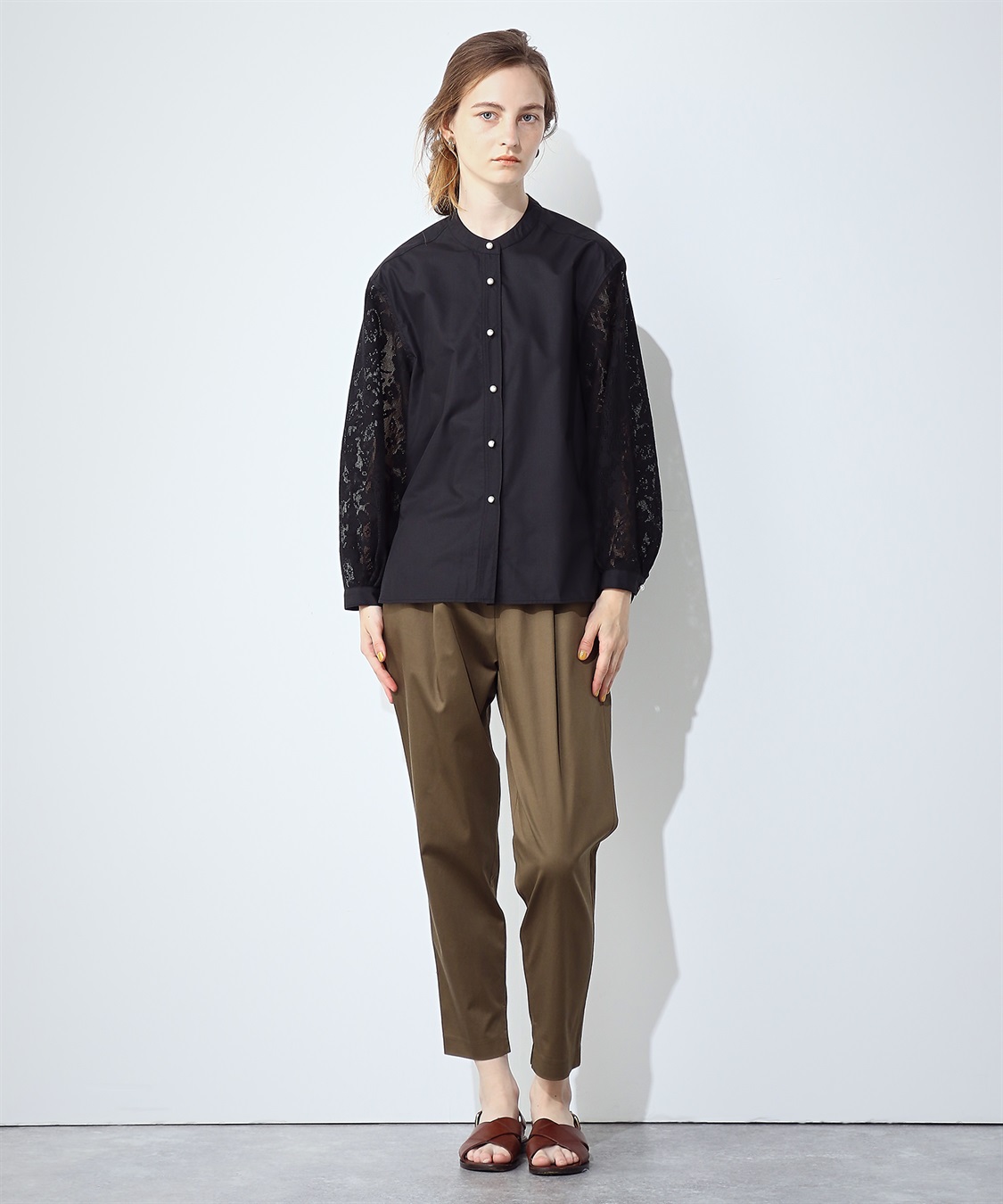 LE SOUK HOLIDAY レーススリーブブラウス_sub_8