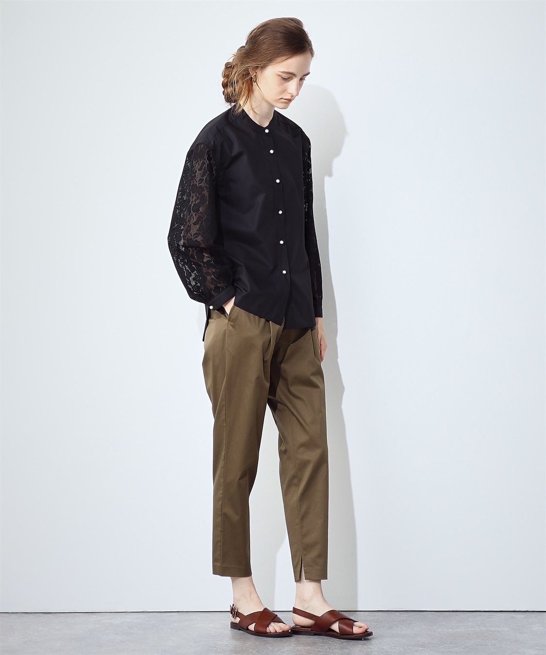 LE SOUK HOLIDAY レーススリーブブラウス_sub_9