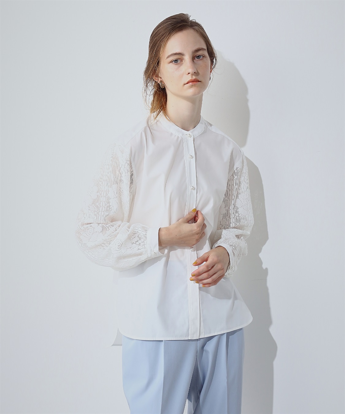 LE SOUK HOLIDAY レーススリーブブラウス_sub_10