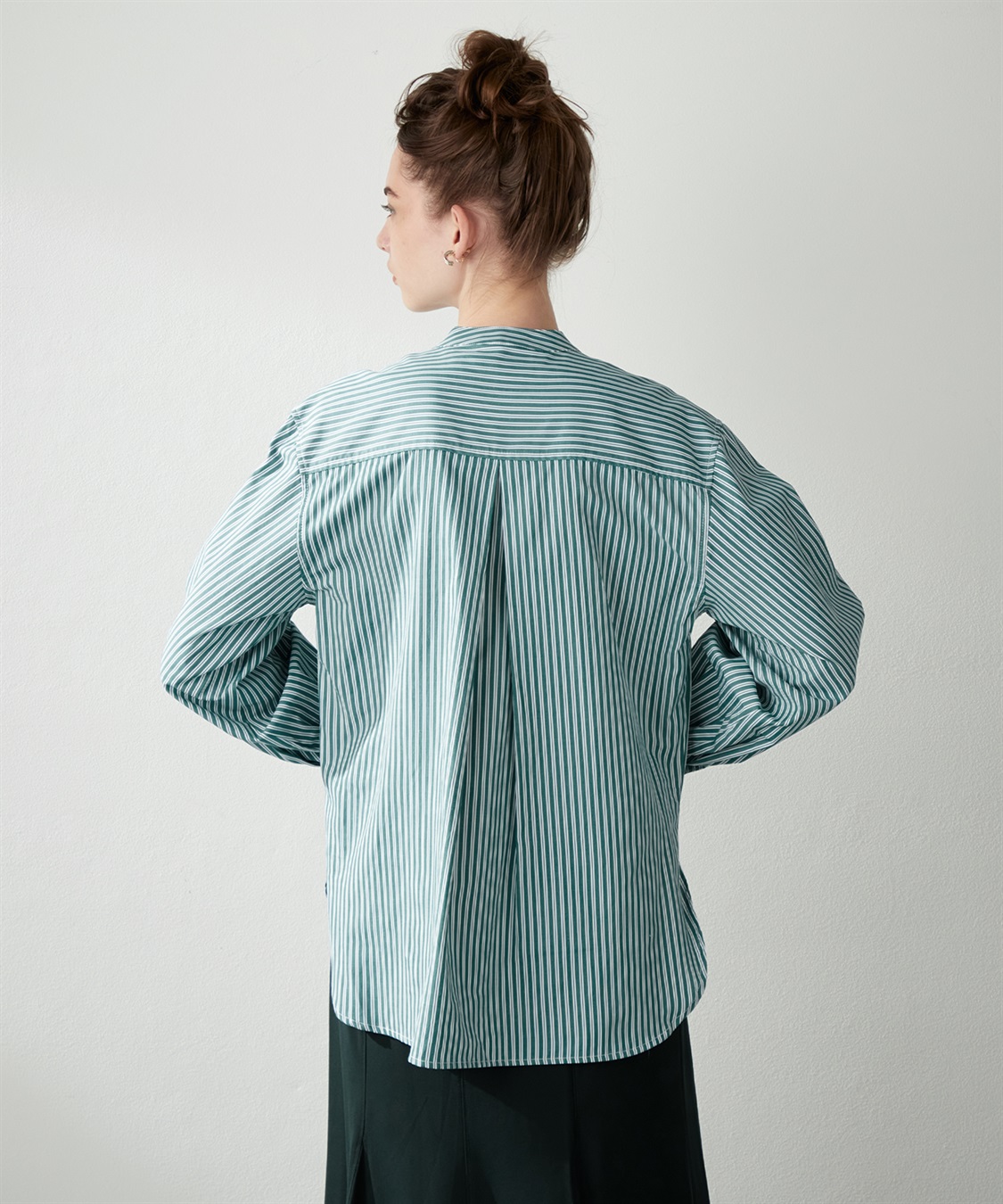 LE SOUK HOLIDAY パールボタンブラウス_sub_4