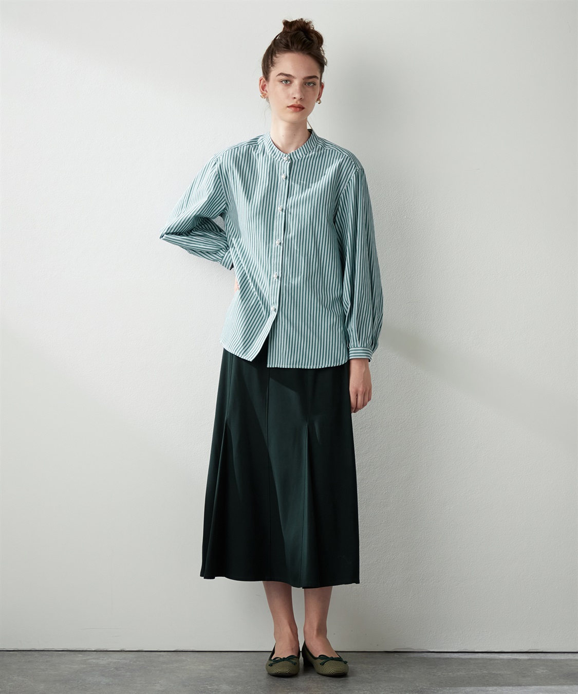 LE SOUK HOLIDAY パールボタンブラウス_sub_8