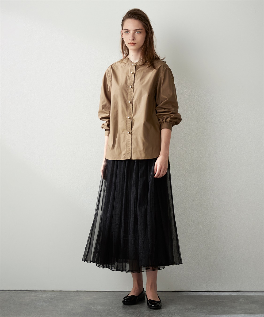 LE SOUK HOLIDAY パールボタンブラウス_sub_10