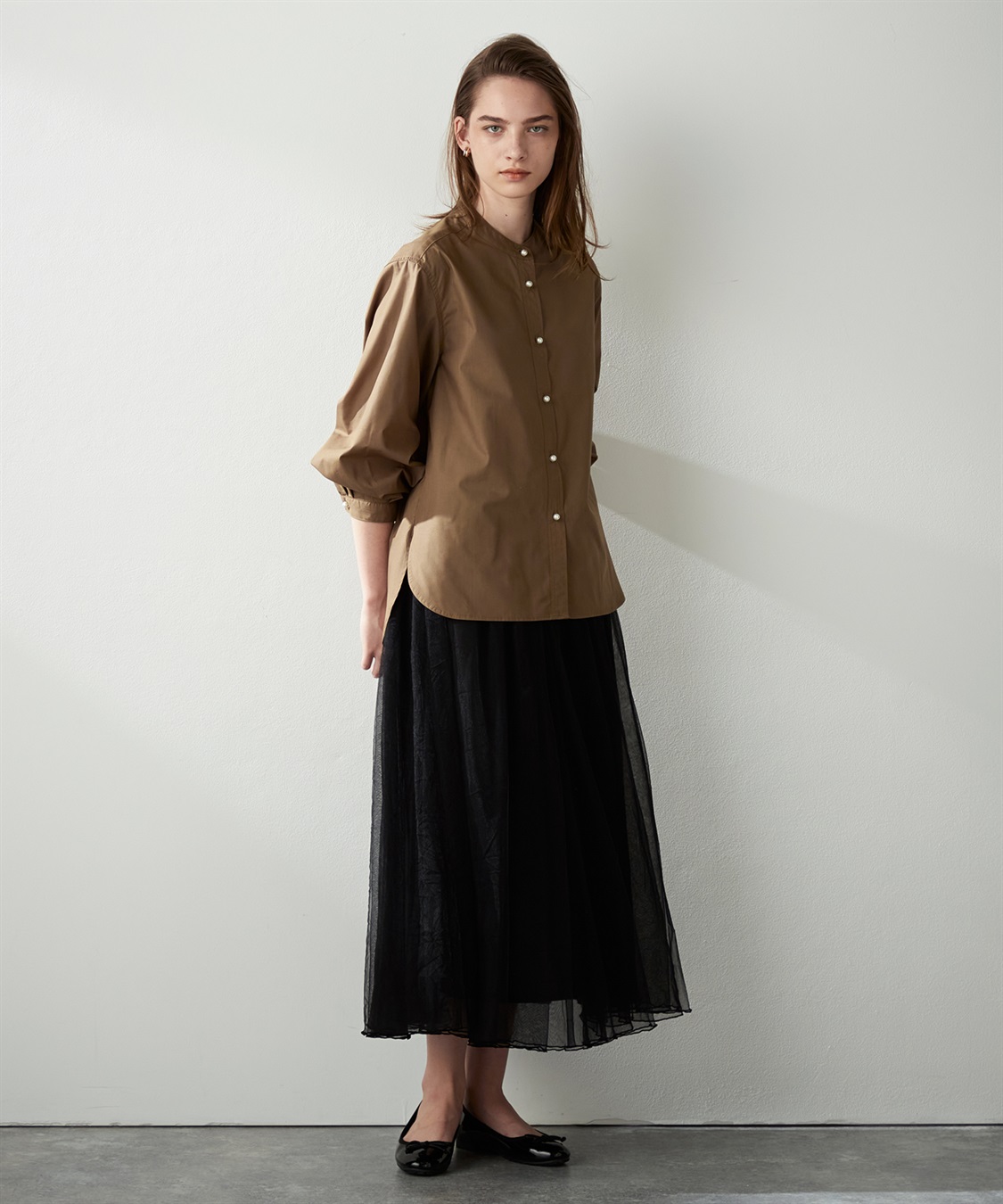 LE SOUK HOLIDAY パールボタンブラウス_sub_11