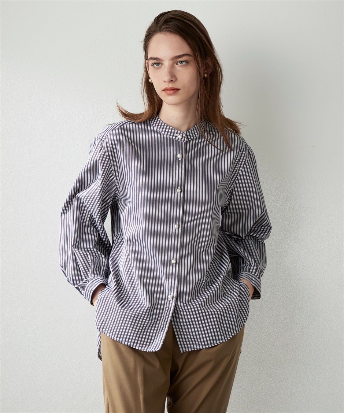 LE SOUK HOLIDAY パールボタンブラウス_sub_12