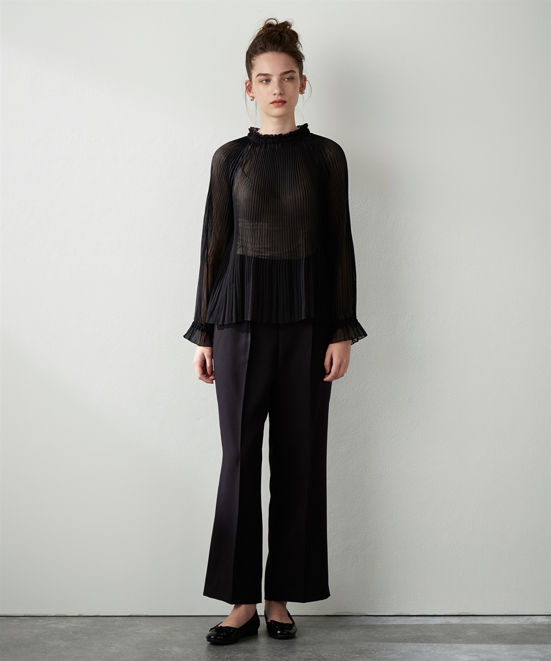 LE SOUK HOLIDAY シアープリーツブラウス_sub_13