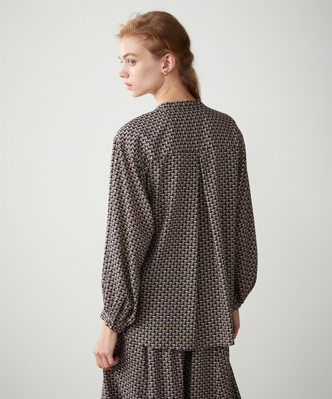 LE SOUK HOLIDAY ジョーゼットブラウス_sub_3