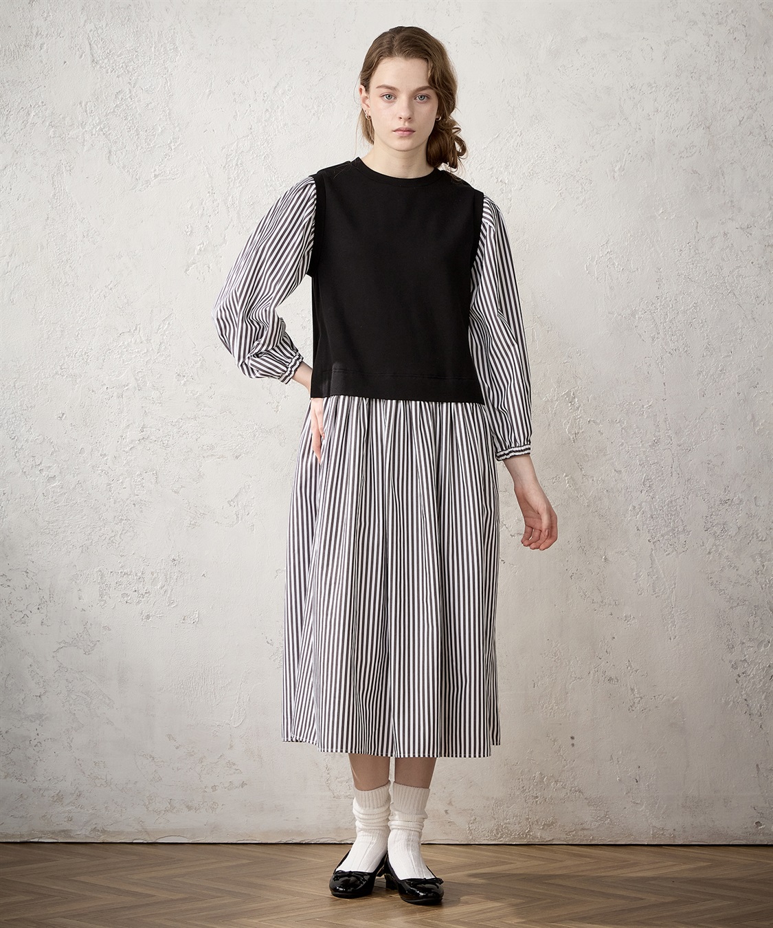 ポンチドッキングワンピース LE SOUK HOLIDAY｜クロスプラス公式通販サイト