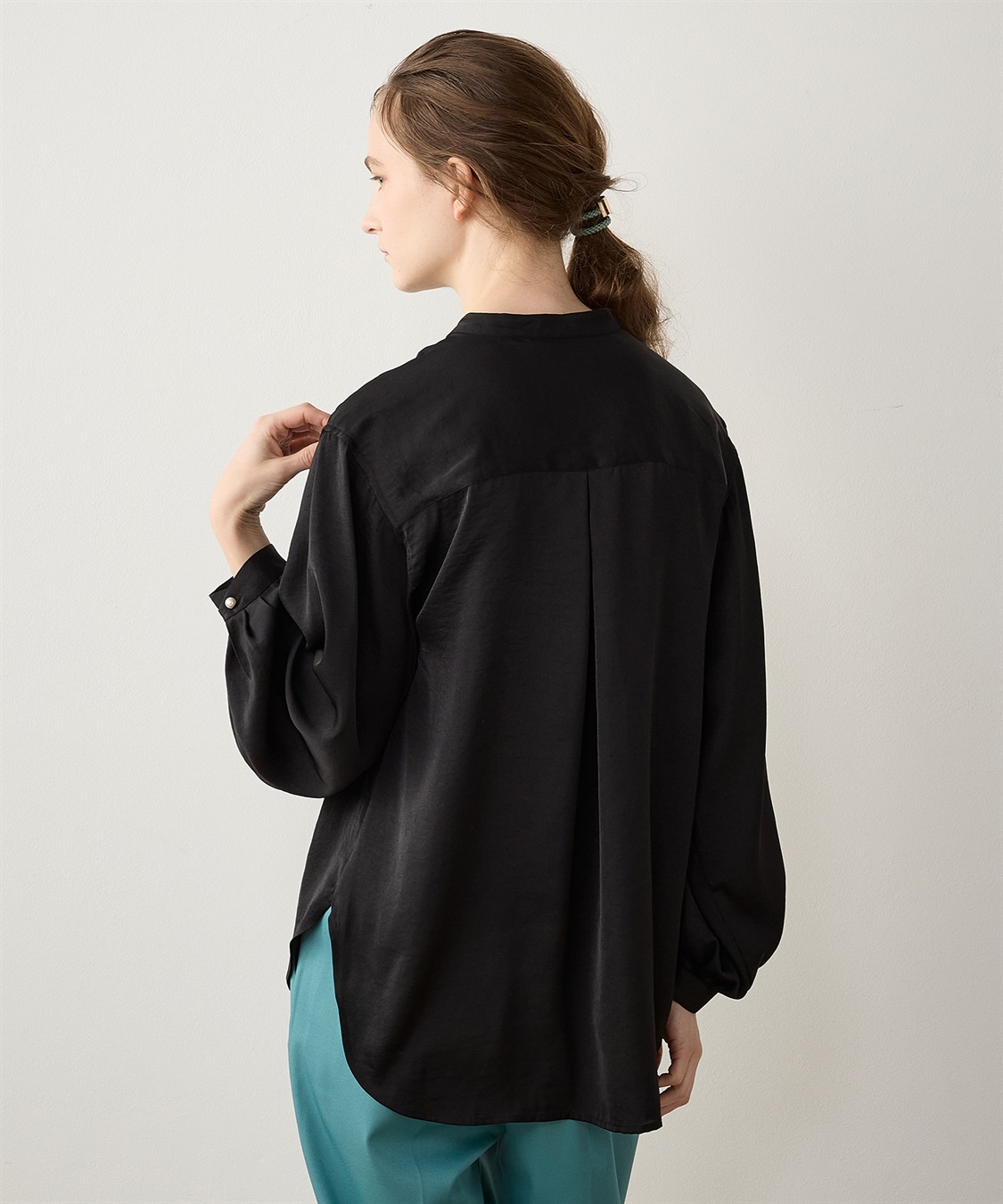 LE SOUK HOLIDAY パールボタンブラウス_sub_6