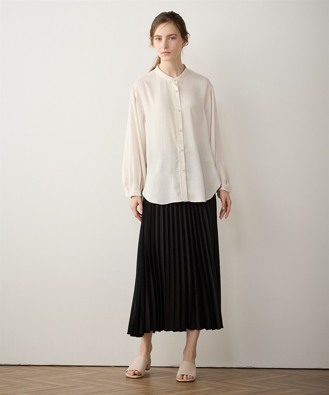 LE SOUK HOLIDAY パールボタンブラウス_sub_10