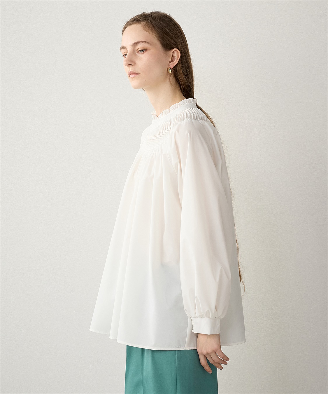 タックブラウス LE SOUK HOLIDAY｜クロスプラス公式通販サイト