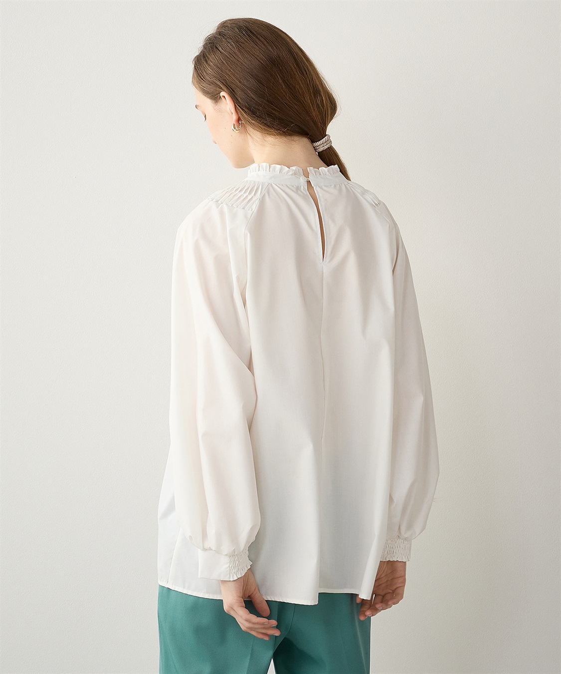 タックブラウス LE SOUK HOLIDAY｜クロスプラス公式通販サイト