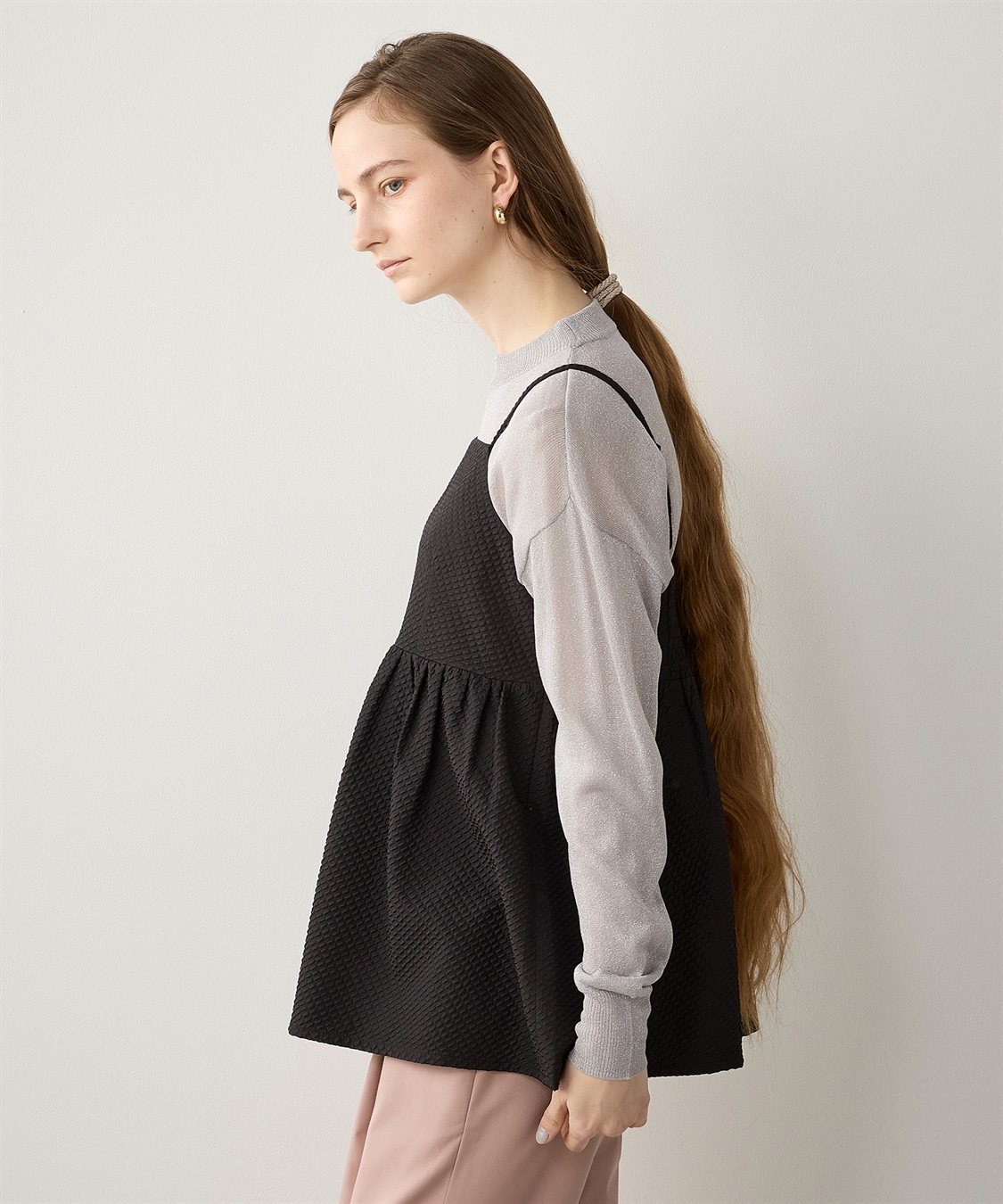 LE SOUK HOLIDAY ジャガードキャミソール_sub_1