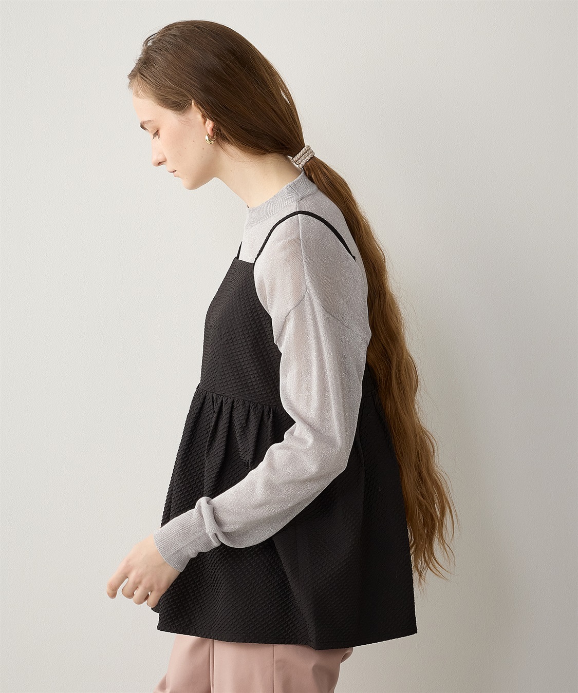 LE SOUK HOLIDAY ジャガードキャミソール_sub_2