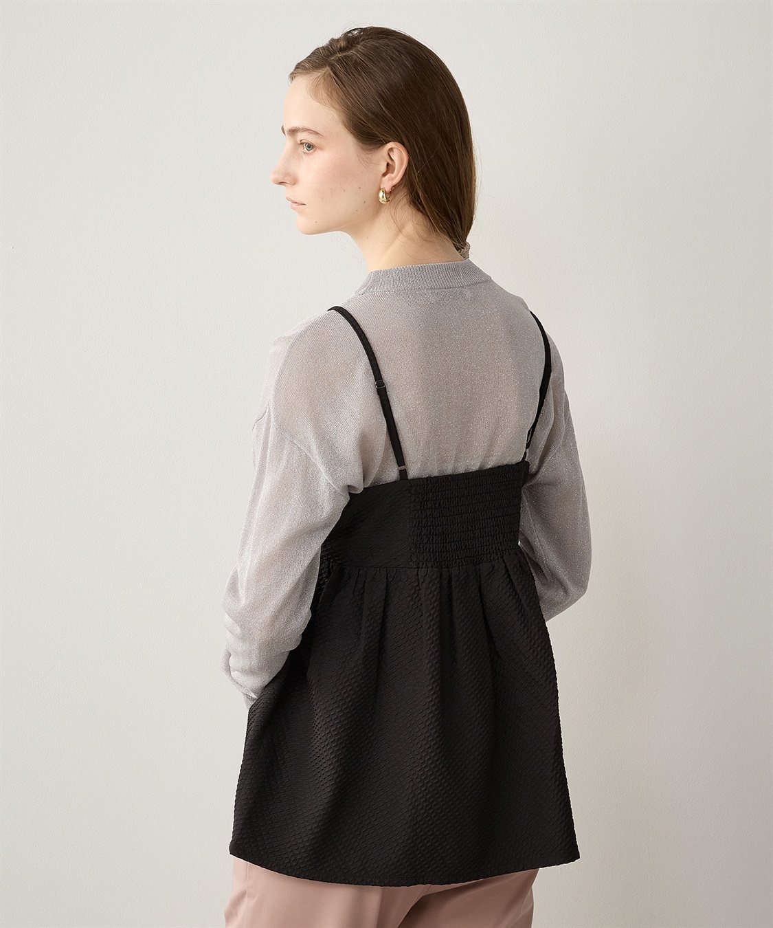 LE SOUK HOLIDAY ジャガードキャミソール_sub_3