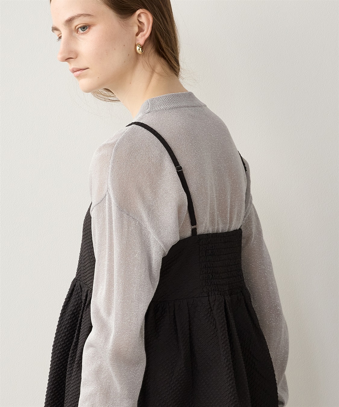 LE SOUK HOLIDAY ジャガードキャミソール_sub_4