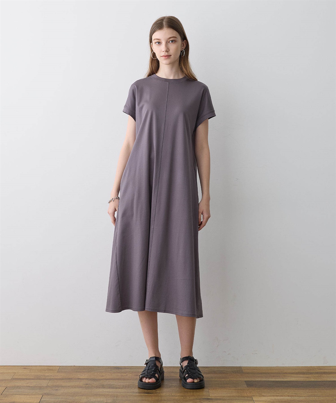 LE SOUK HOLIDAY 【接触冷感】モックネックワンピース_sub_12