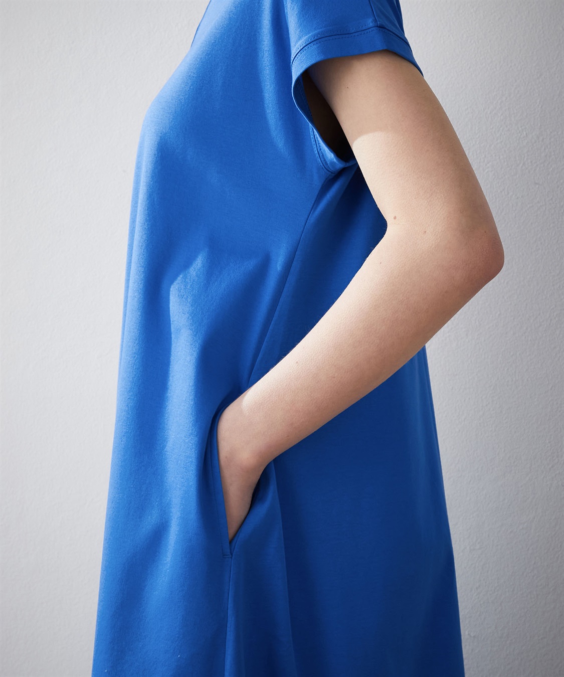 LE SOUK HOLIDAY 【接触冷感】モックネックカラーワンピース_sub_9