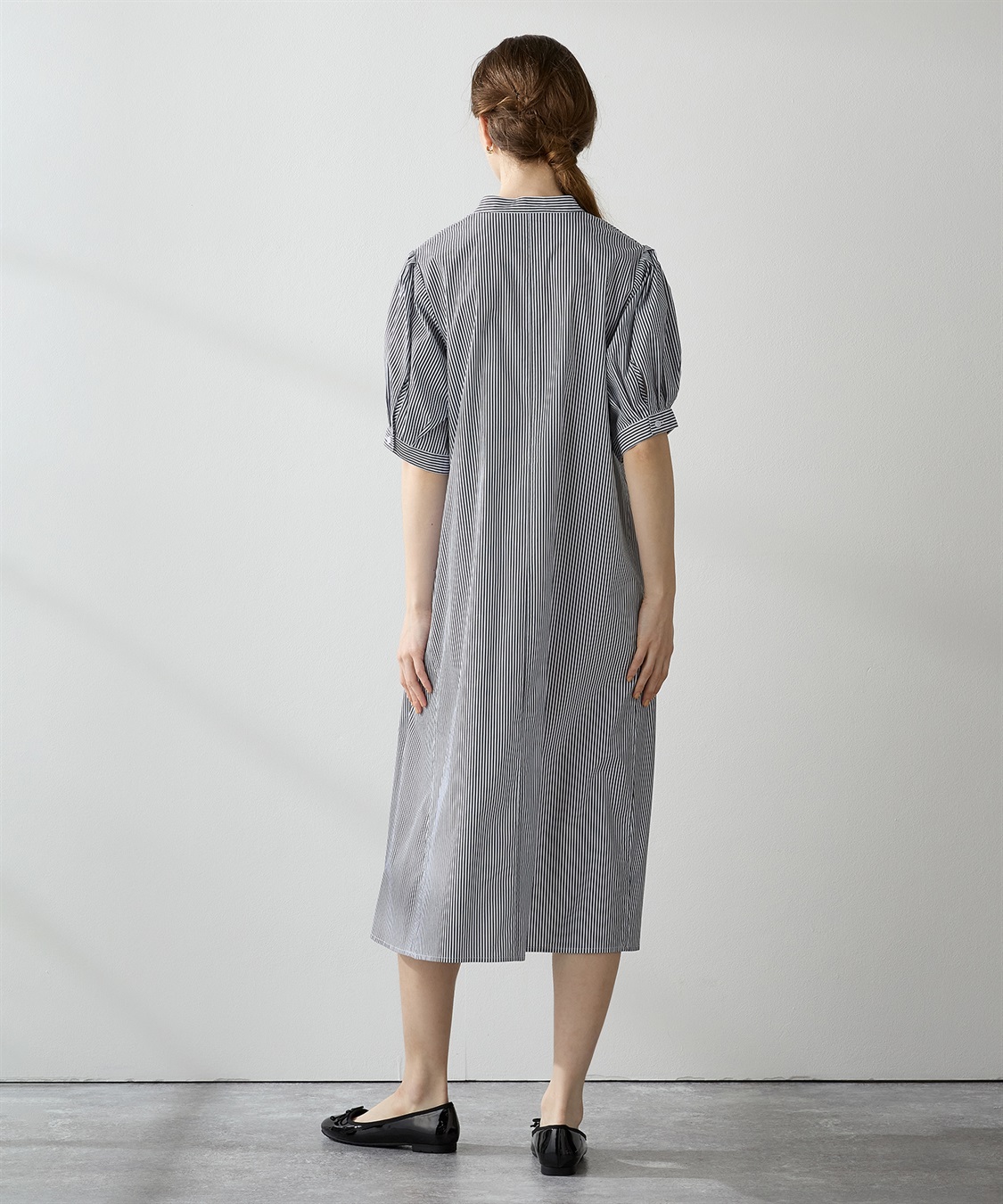 ストライプシャツワンピース LE SOUK HOLIDAY｜クロスプラス公式通販サイト