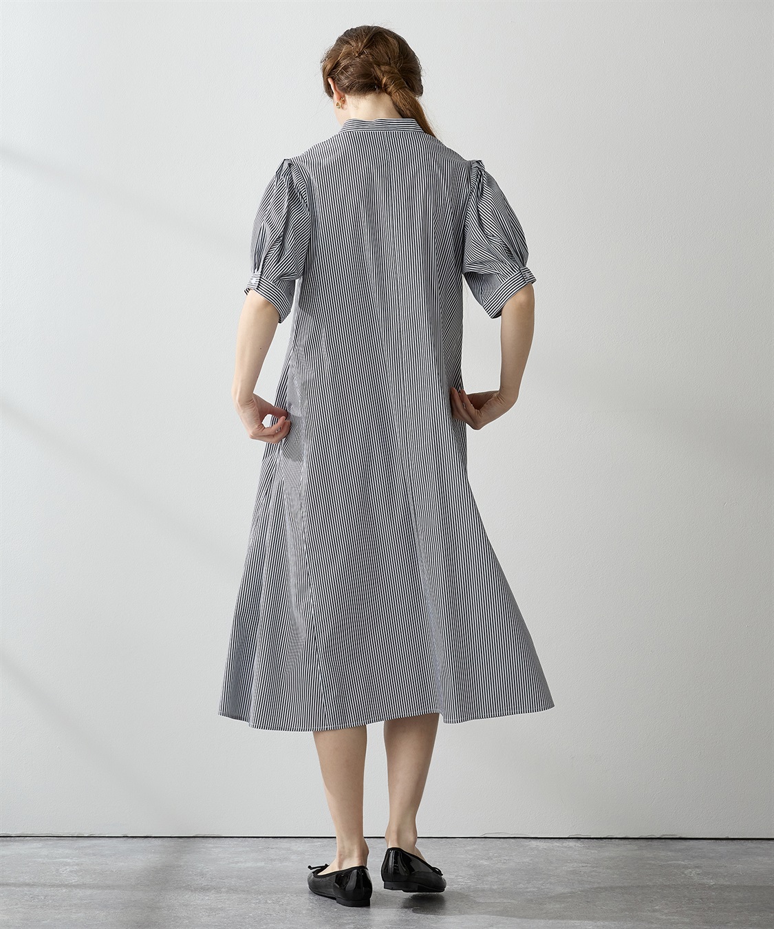 LE SOUK HOLIDAY ストライプシャツワンピース_sub_4