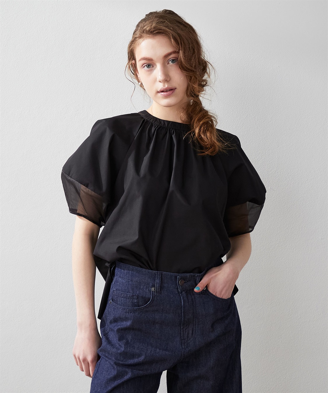 LE SOUK HOLIDAY シアースリーブブラウス_sub_10