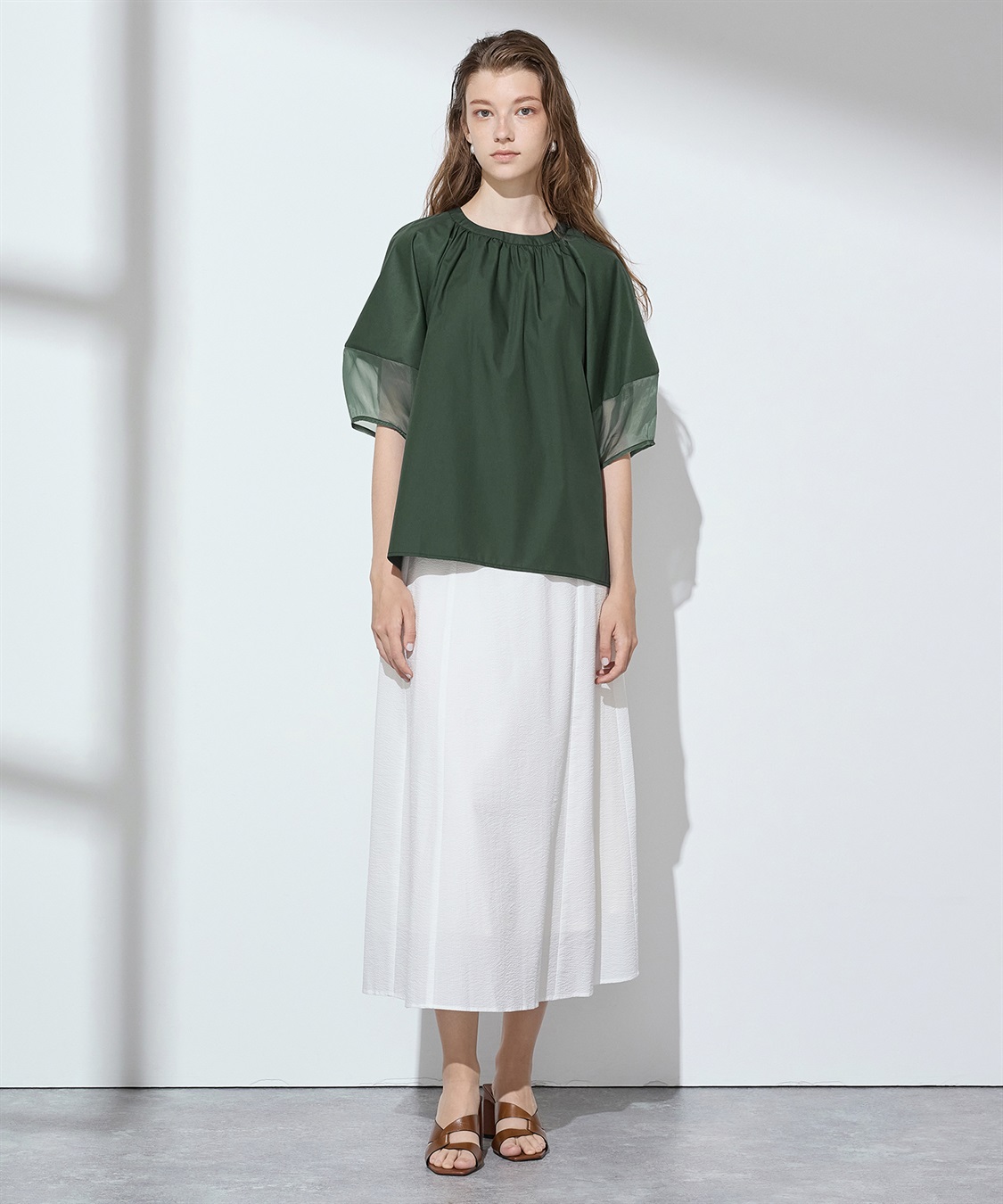 LE SOUK HOLIDAY シアースリーブブラウス_sub_22