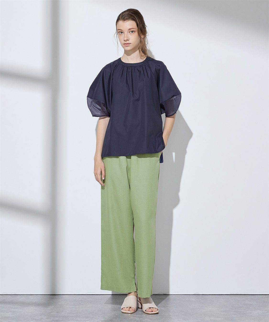 LE SOUK HOLIDAY シアースリーブブラウス_sub_25