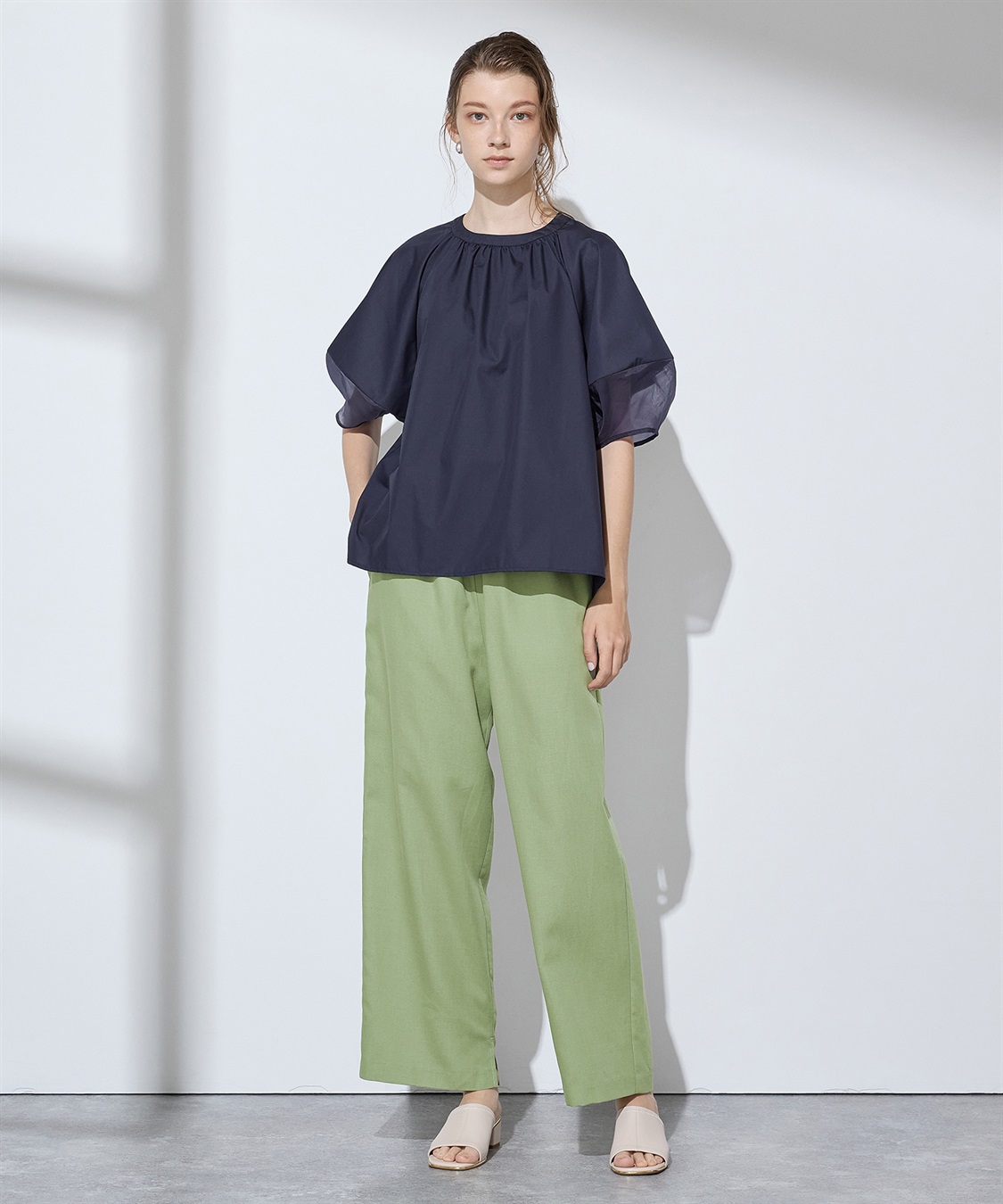 LE SOUK HOLIDAY シアースリーブブラウス_sub_26