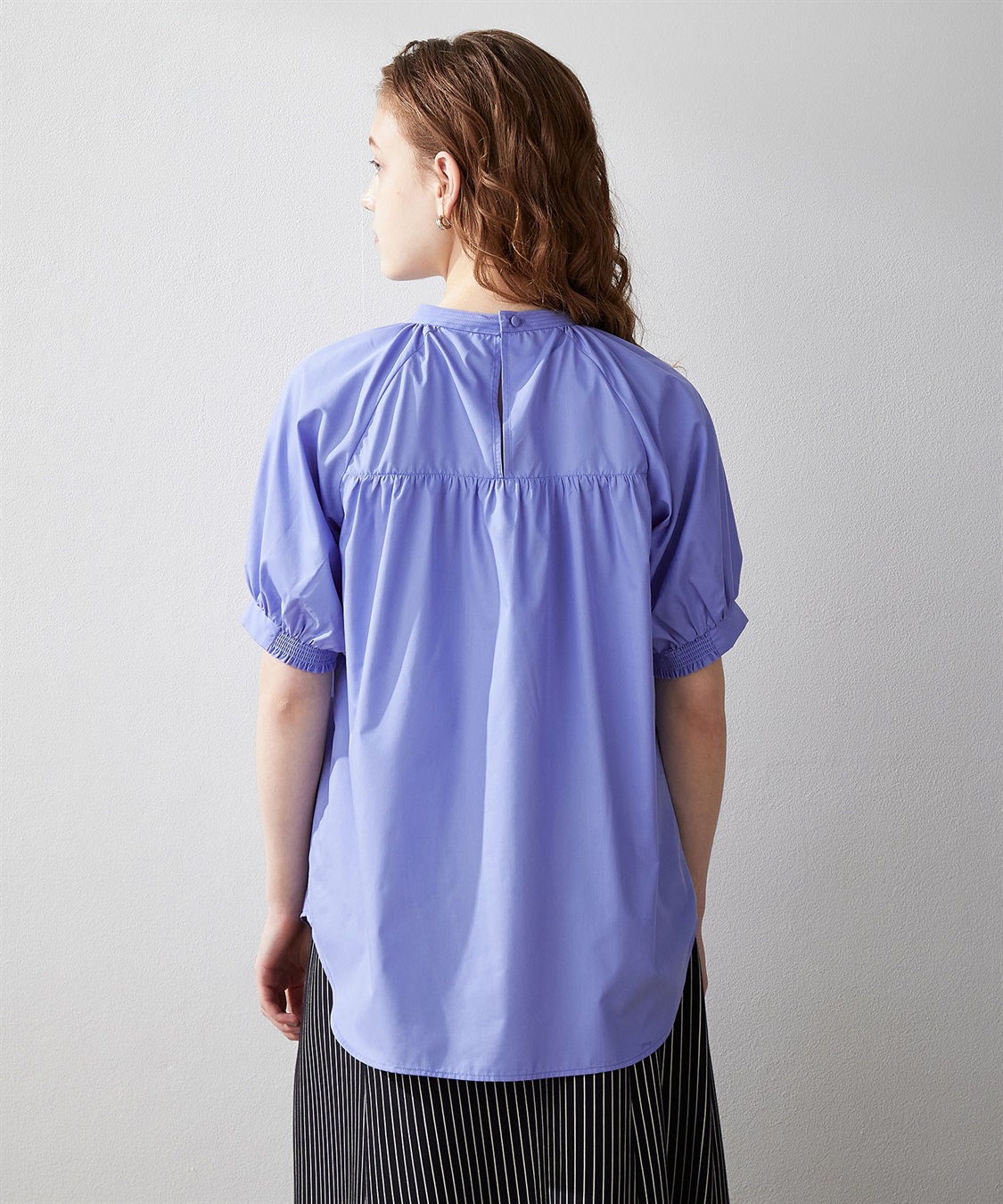 LE SOUK HOLIDAY ギャザーネックブラウス_sub_3