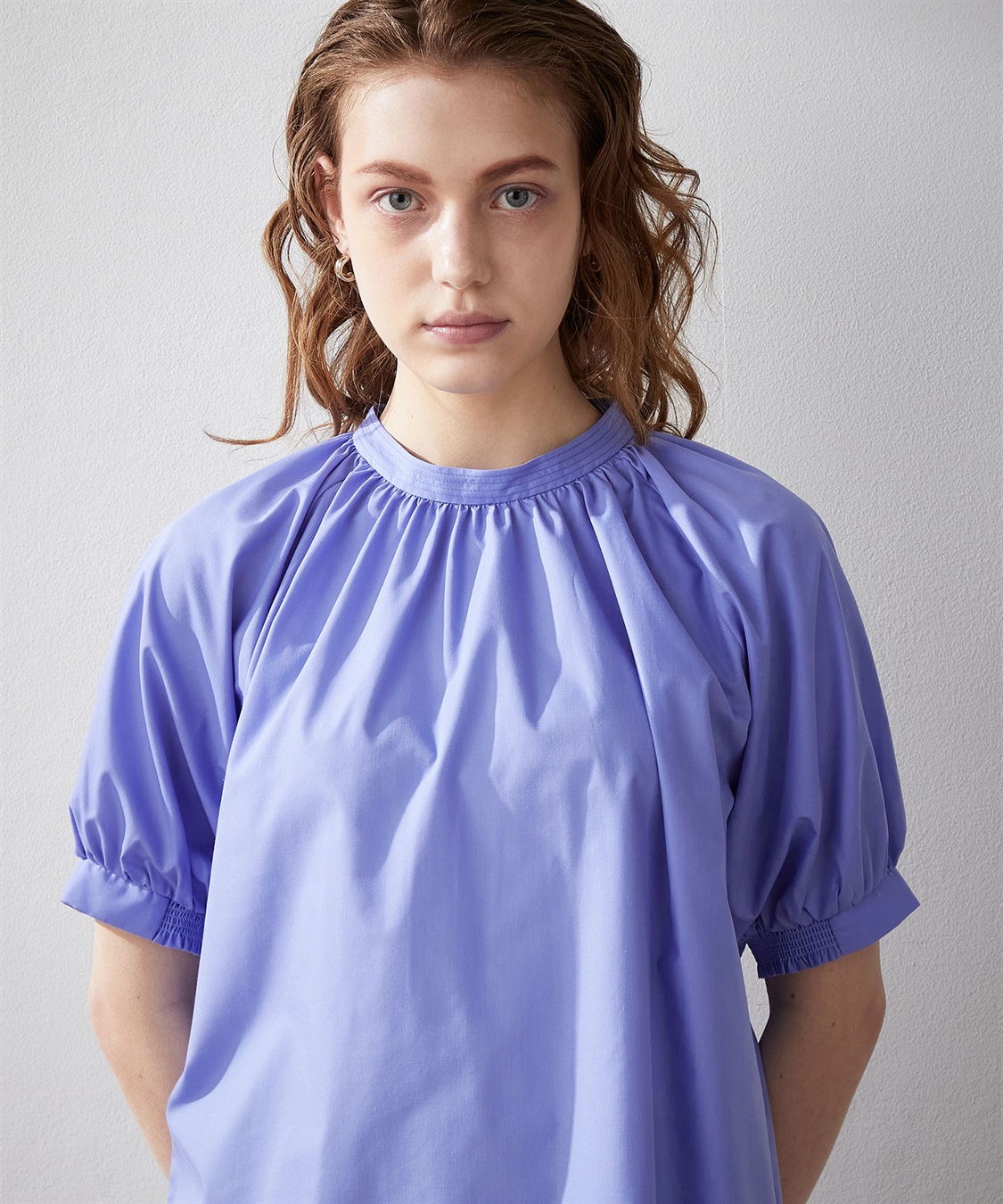 LE SOUK HOLIDAY ギャザーネックブラウス_sub_5