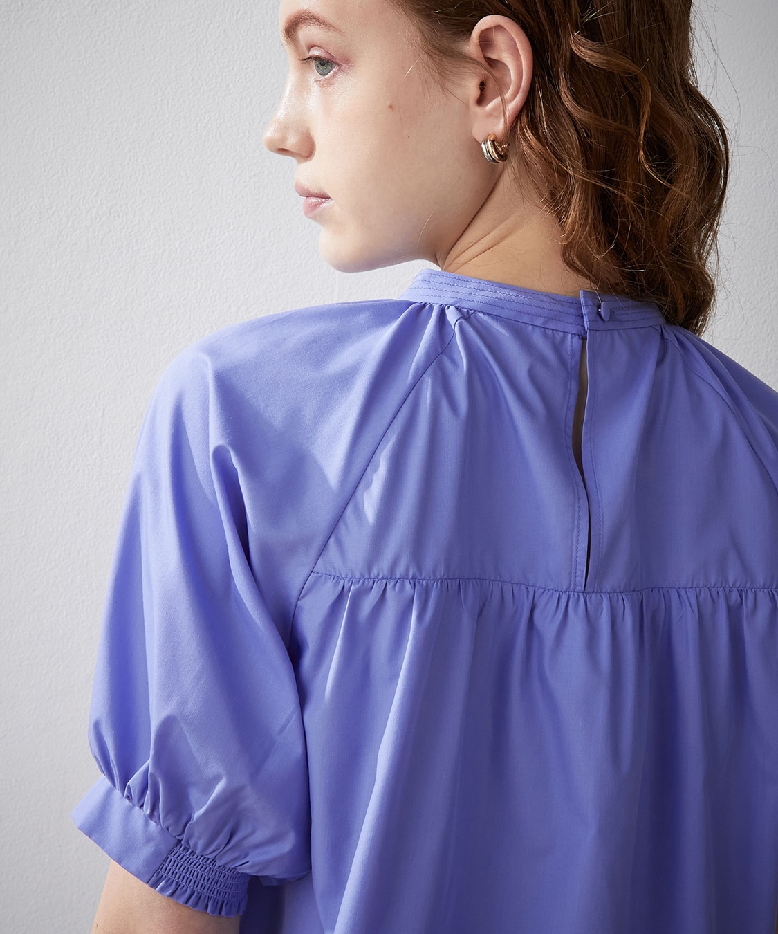 LE SOUK HOLIDAY ギャザーネックブラウス_sub_6