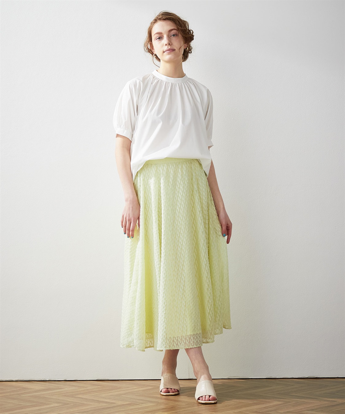 LE SOUK HOLIDAY ギャザーネックブラウス_sub_10