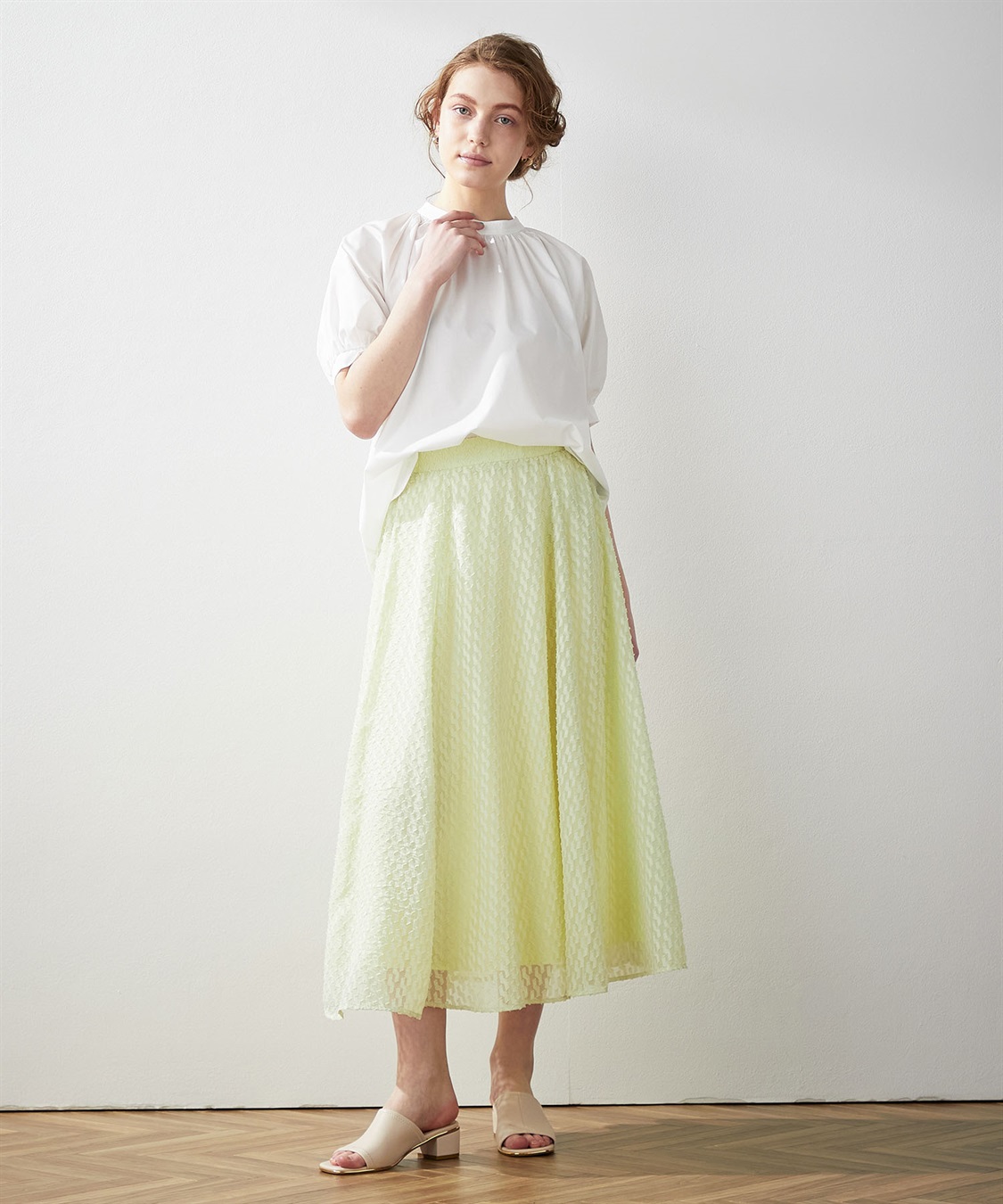 LE SOUK HOLIDAY ギャザーネックブラウス_sub_11