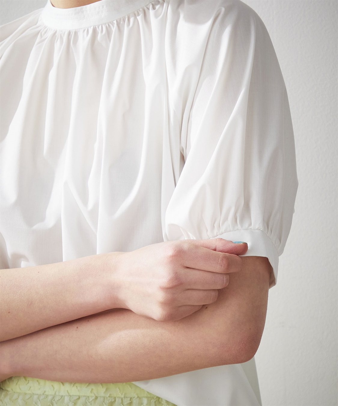LE SOUK HOLIDAY ギャザーネックブラウス_sub_12