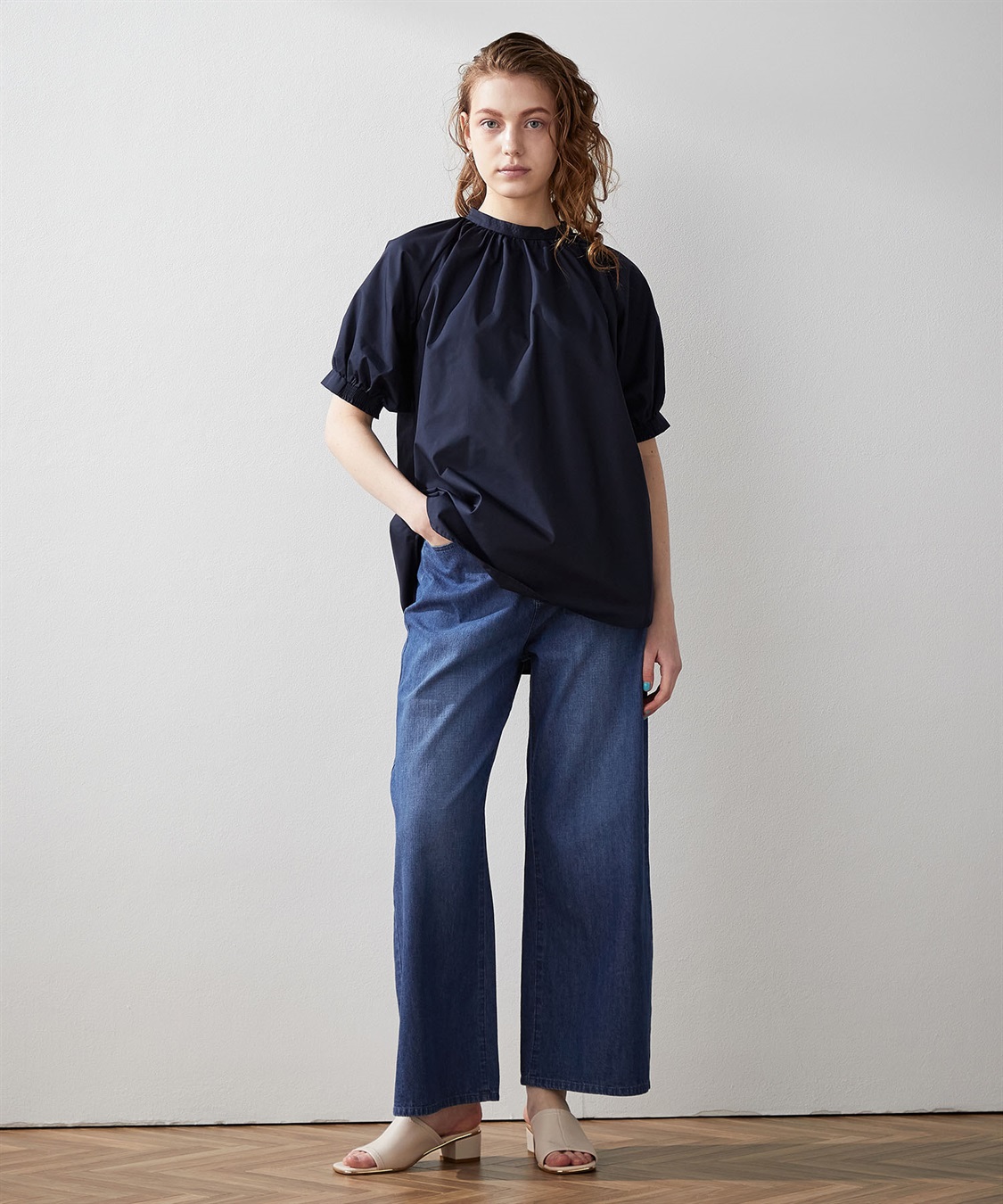 LE SOUK HOLIDAY ギャザーネックブラウス_sub_14