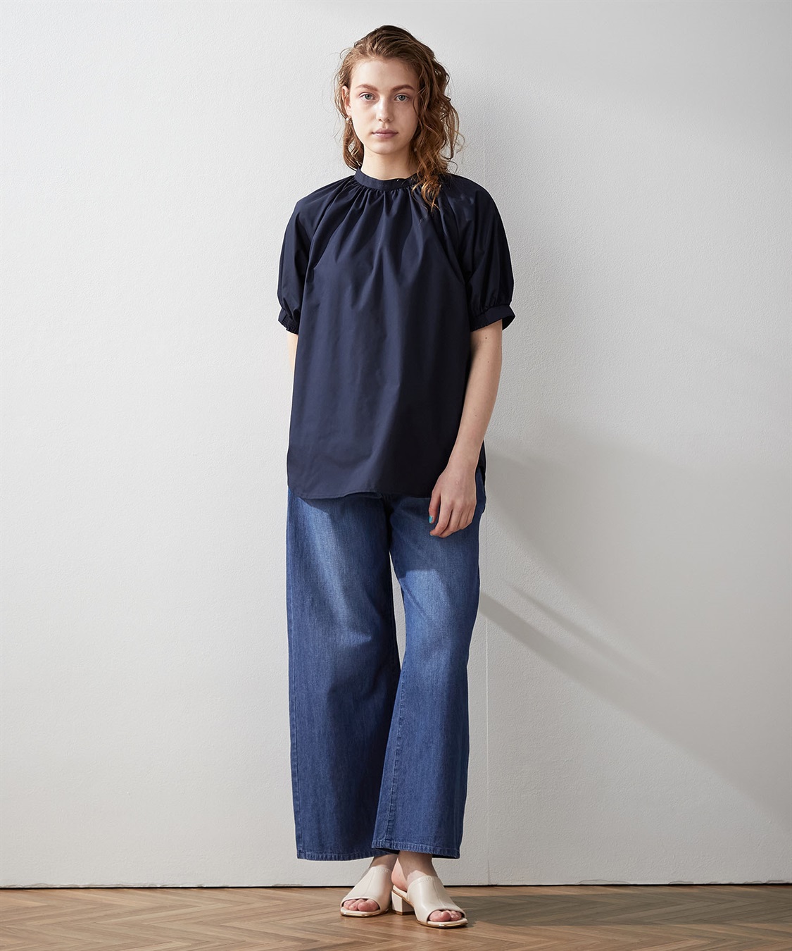 LE SOUK HOLIDAY ギャザーネックブラウス_sub_15