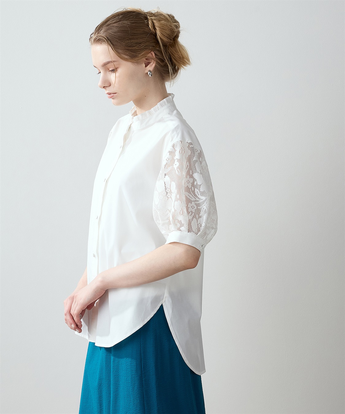 LE SOUK HOLIDAY レーススリーブブラウス_sub_1