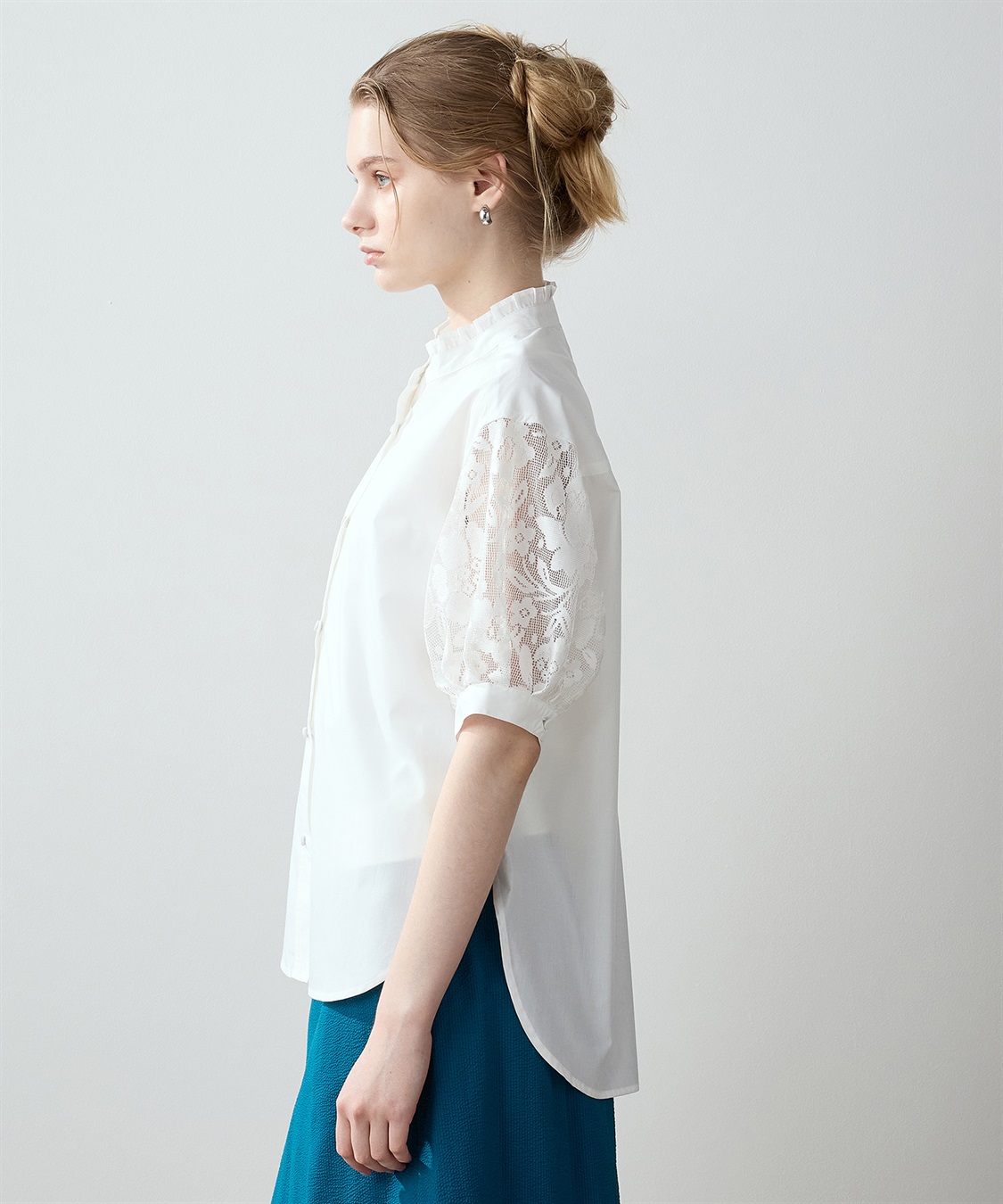 LE SOUK HOLIDAY レーススリーブブラウス_sub_2