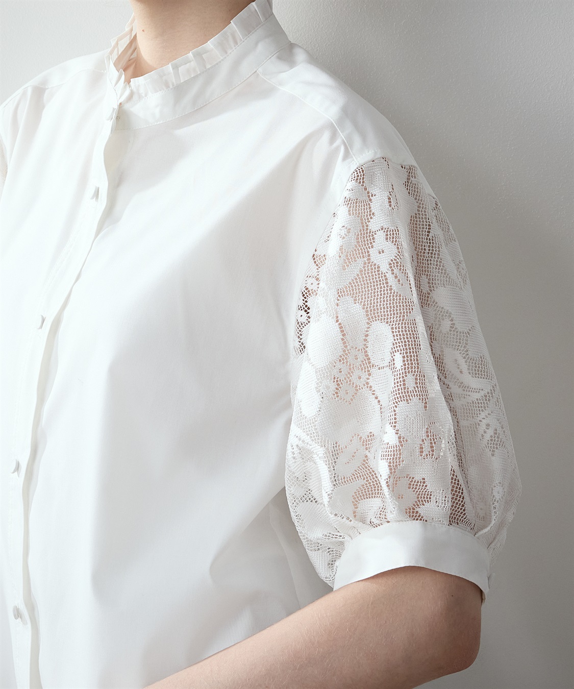 LE SOUK HOLIDAY レーススリーブブラウス_sub_5