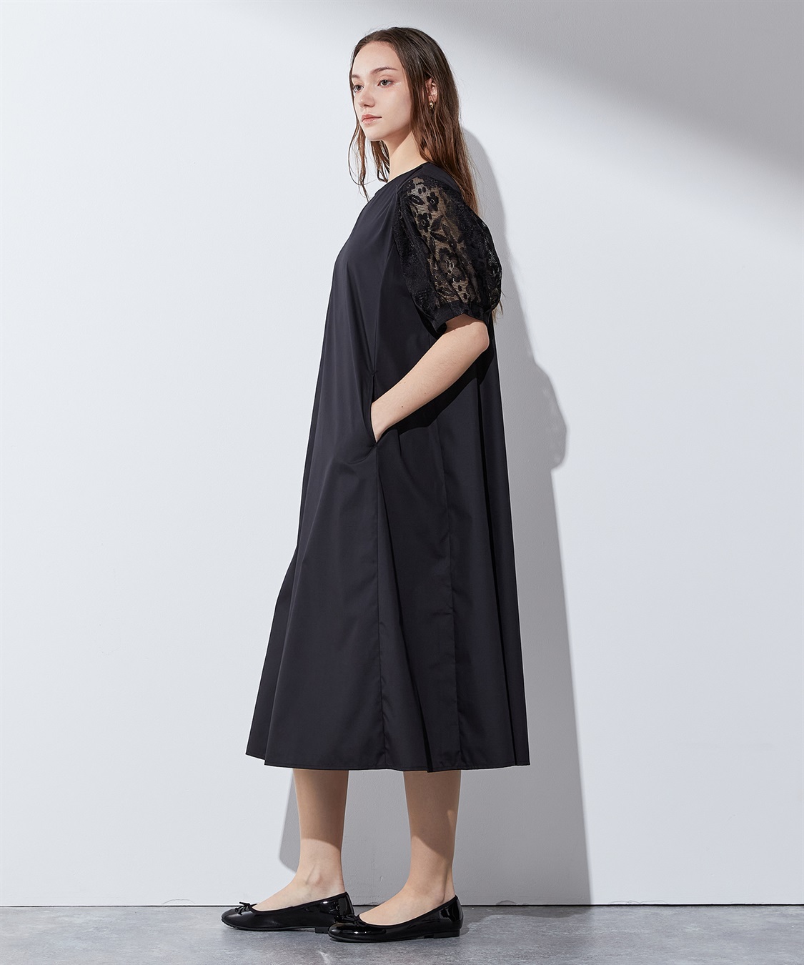 LE SOUK HOLIDAY リーススリーブワンピース_sub_2