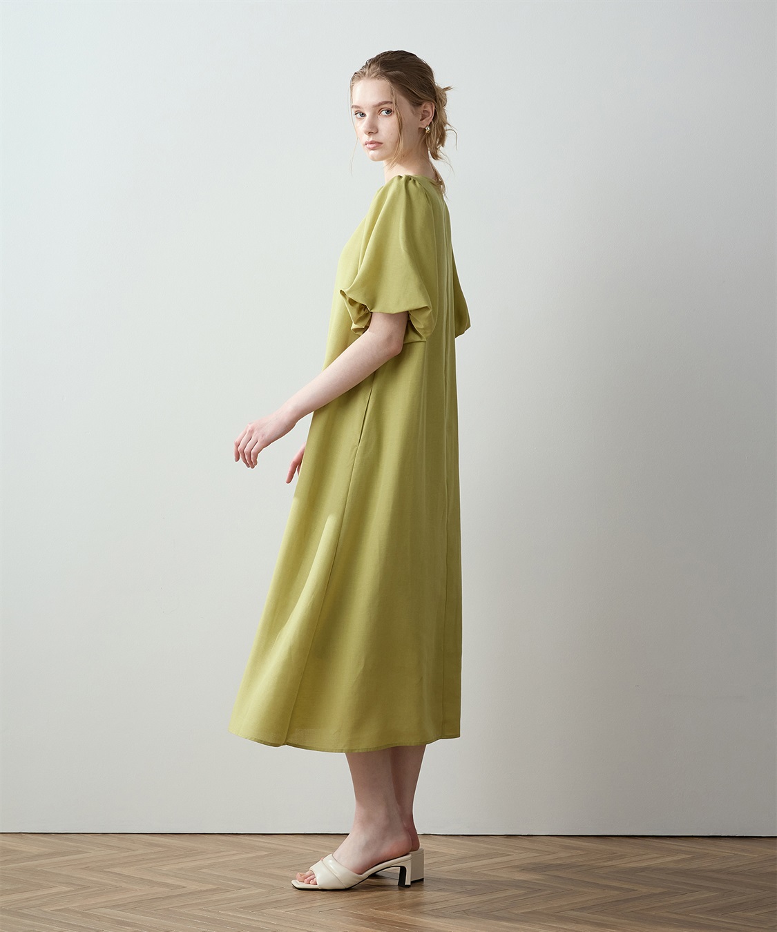 まるこ　LE SOUK ホリデーワンピース LIBERTY ルスークホリデー LE SOUK HOLIDAY リバティプリントワンピース