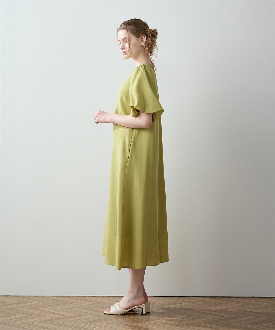 LE SOUK HOLIDAY バルーンスリーブワンピース_sub_2