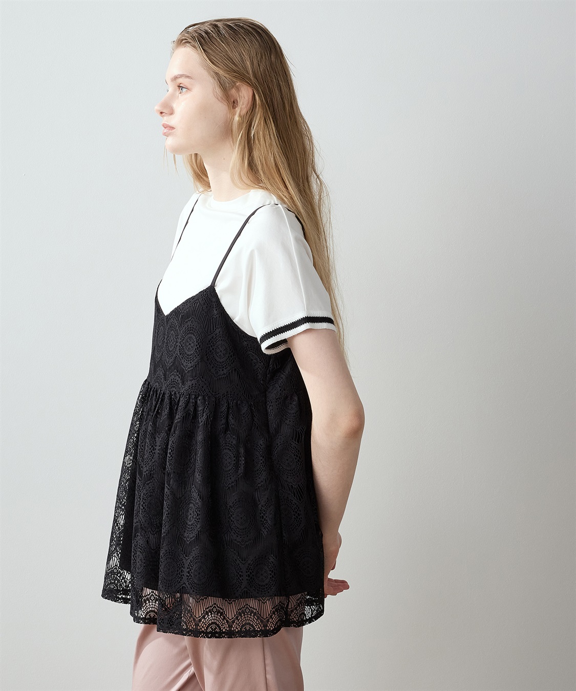 LE SOUK HOLIDAY レースキャミブラウス_sub_2