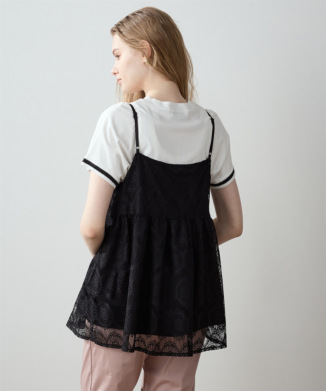 LE SOUK HOLIDAY レースキャミブラウス_sub_3