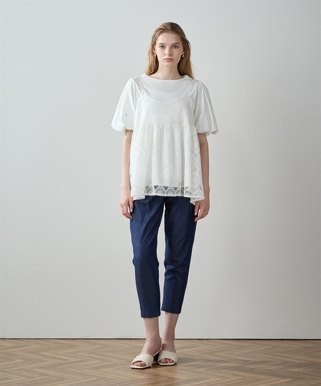 LE SOUK HOLIDAY レースキャミブラウス_sub_10