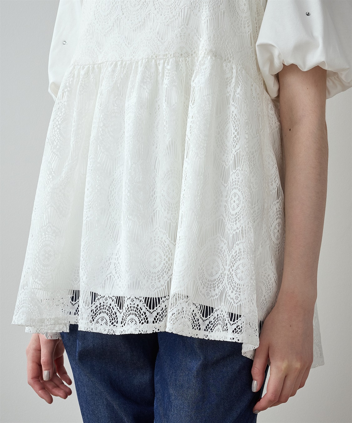 LE SOUK HOLIDAY レースキャミブラウス_sub_12