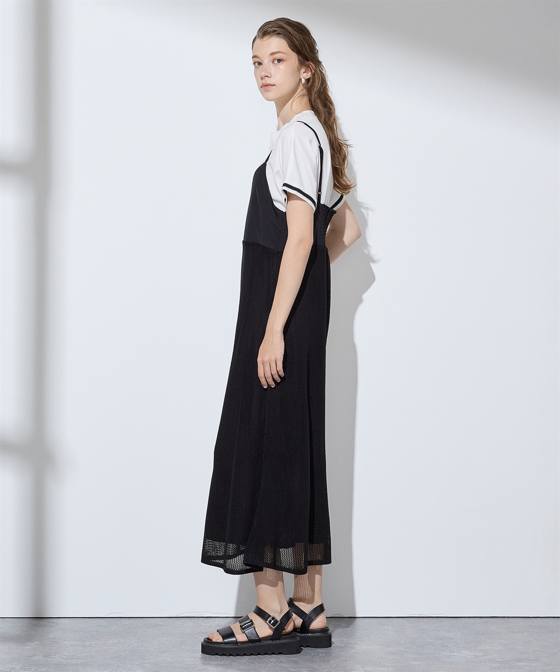 LE SOUK HOLIDAY メッシュキャミワンピース_sub_2