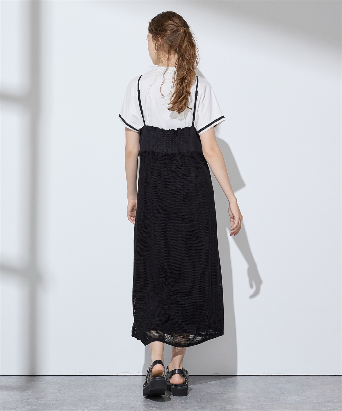メッシュキャミワンピース LE SOUK HOLIDAY｜クロスプラス公式