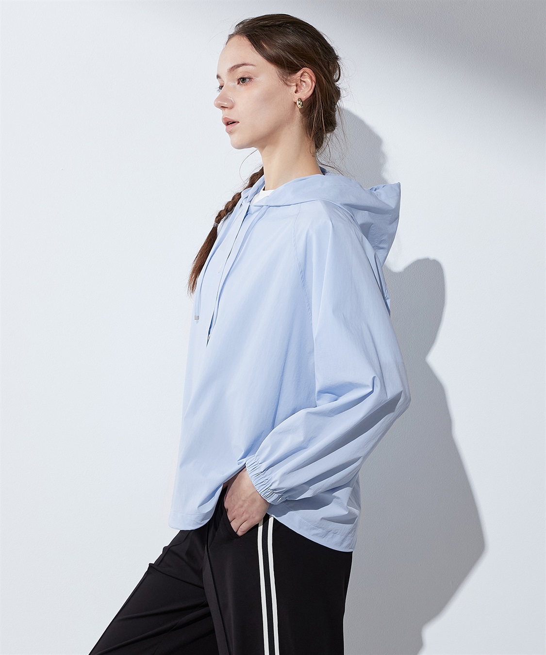 LE SOUK HOLIDAY 【接触冷感】フードシャツ_sub_2